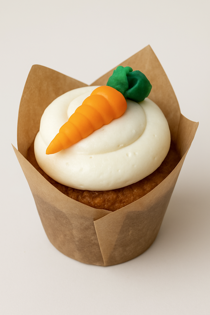 Carrot Cake Cupcakes (Gluten-free, Sugar-free & Low Carb) Pre-Order